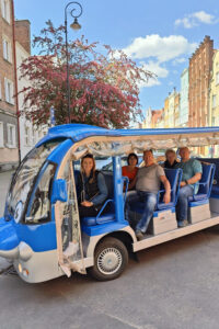 Gdansk: City Sightseeing Tour Eco Electric Buggy Golf Cart ! - Your one-hour route: how to make it feel less rushed