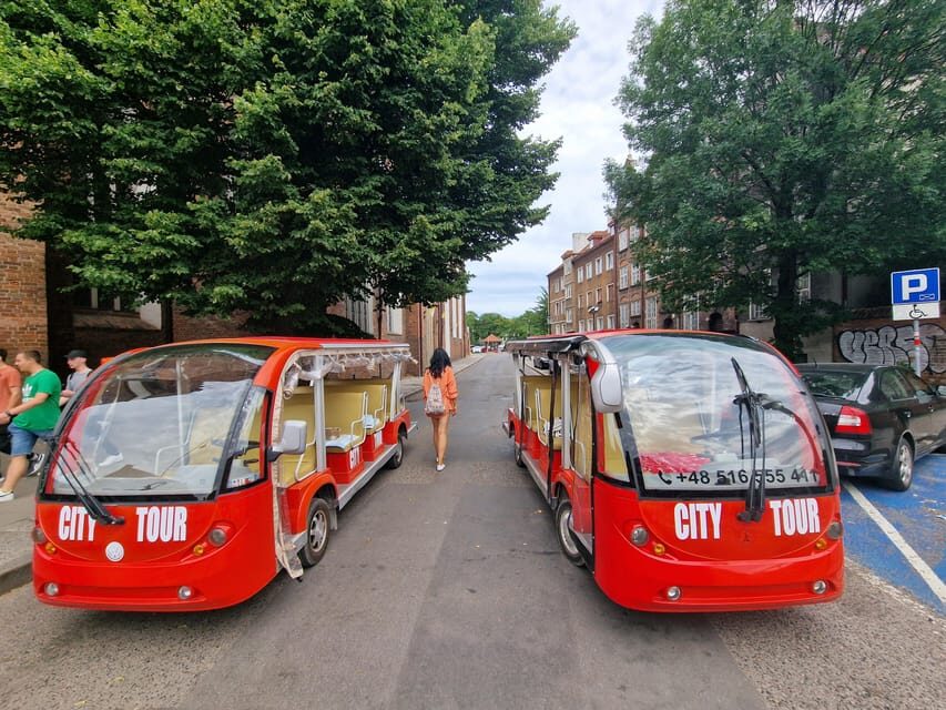Gdansk: Shared or Private City Tour Sightseeing By Golf Cart - Old Town views, warmth, and guide-led photo moments