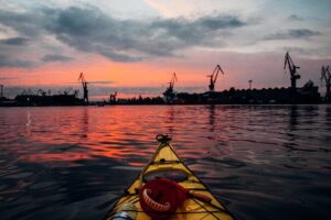 Sunset Kayak Tour - Dokowa 1 start: setup, instruction, and staying safe near harbor traffic